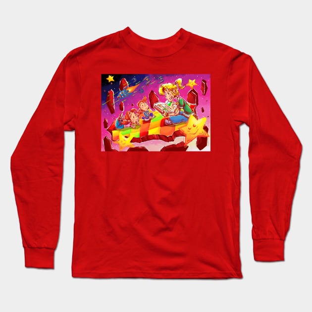 Bedtime Stories Long Sleeve T-Shirt by Glen Bosiwang Pop Culture Bonanza!